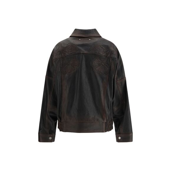 Golden Goose Women Nappa Leather Bomber Jacket - Picture 2 of 3